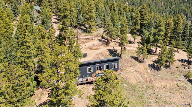 161 Highland Cir, Rye, CO 81069 - view from above of property featuring a forest