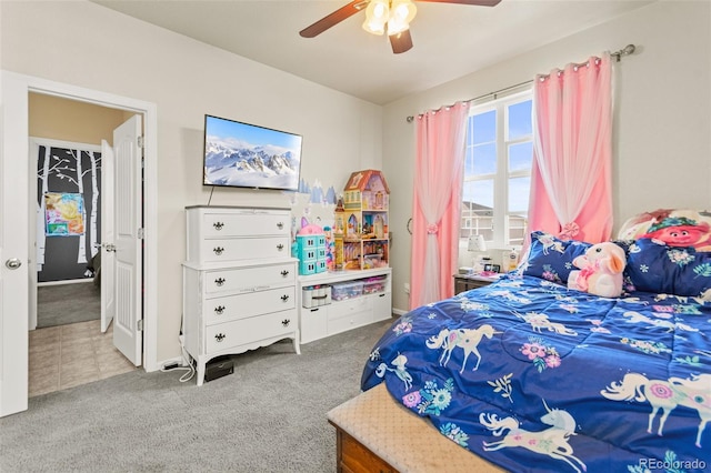 7018 E 123rd Pl, Thornton, CO 80602 - carpeted bedroom with ceiling fan