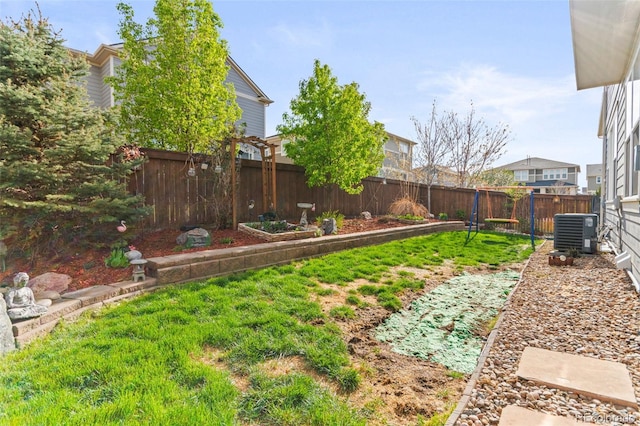 7018 E 123rd Pl, Thornton, CO 80602 - view of yard with central AC unit
