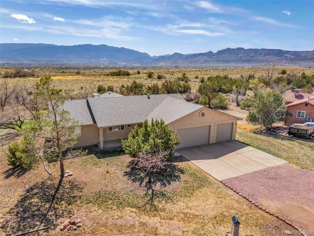 1041 Rockafellow Ct, Canon City, CO 81212 - birds eye view of property with a mountain view