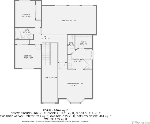 11522 Pine Grove Ln, Parker, CO 80138 - floor plan / room layout