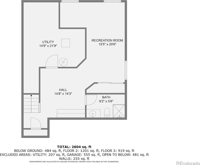 11522 Pine Grove Ln, Parker, CO 80138 - floor plan / room layout