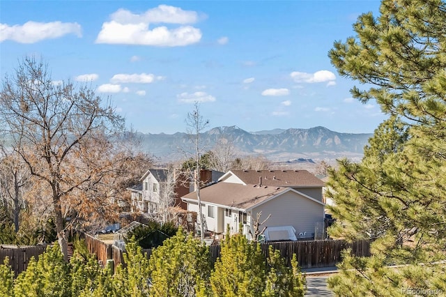 property view of mountains