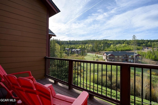 220 Reunion Ct, Fraser, CO 80442 - balcony with a view of trees