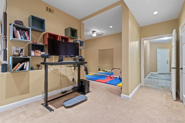 29210 Northstar Ln, Evergreen, CO 80439 - workout room featuring carpet floors