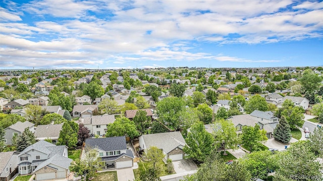 5214 S Tibet St, Aurora, CO 80015 - aerial perspective of suburban area