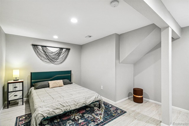 3612 Rosewalk Cir, Highlands Ranch, CO 80129 - bedroom with wood finished floors and recessed lighting