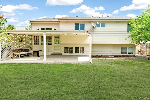 3612 Rosewalk Cir, Highlands Ranch, CO 80129 - back of house with a patio