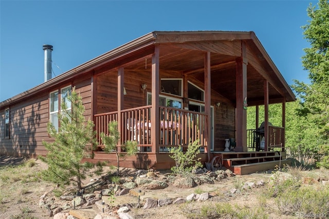 91 Canteen Way, Hartsel, CO 80449 - back of house