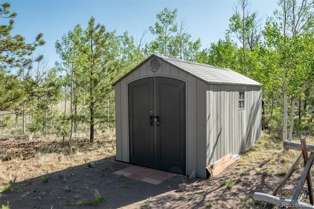 91 Canteen Way, Hartsel, CO 80449 - view of shed