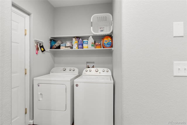 12973 Grant Cir E Unit A, Thornton, CO 80241 - washroom featuring washing machine and dryer