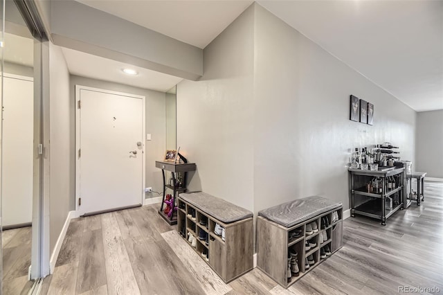130 N Pearl St Unit 1001, Denver, CO 80203 - interior space with baseboards, recessed lighting, and wood finished floors