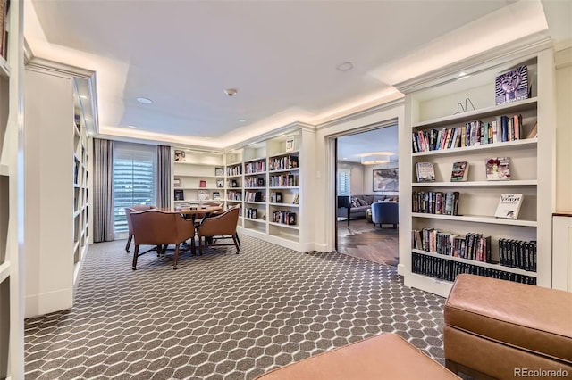 130 N Pearl St Unit 1001, Denver, CO 80203 - interior space featuring carpet flooring and built in shelves