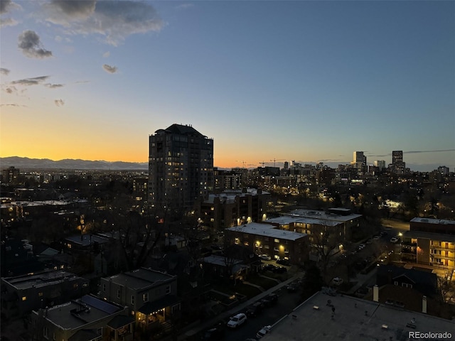 130 N Pearl St Unit 1001, Denver, CO 80203 - property's view of city featuring a mountain view