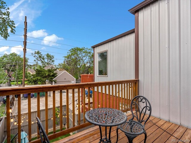 2524 Champa St Unit 1, Denver, CO 80205 - view of deck