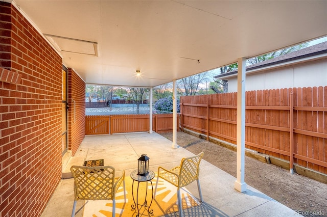 9100 Yucca Way, Thornton, CO 80229 - view of patio featuring fence