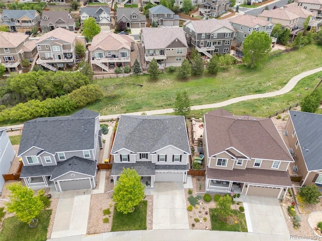 3319 Starry Night Loop, Castle Rock, CO 80109 - aerial view of residential area