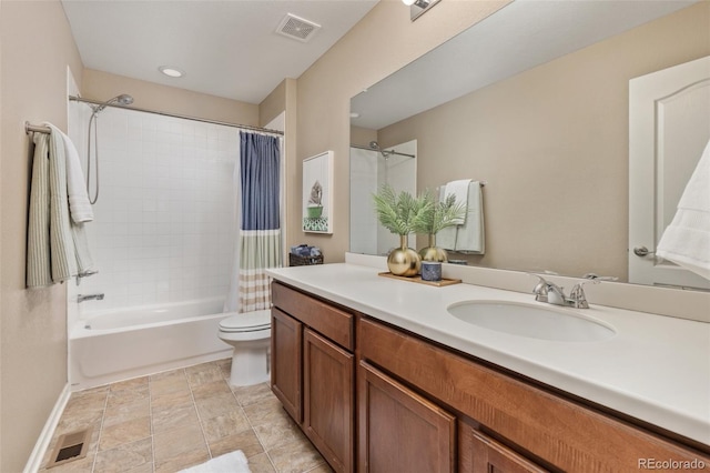 3319 Starry Night Loop, Castle Rock, CO 80109 - bathroom with shower / bath combo, vanity, and toilet