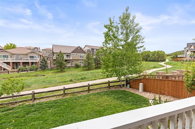 3319 Starry Night Loop, Castle Rock, CO 80109 - view of yard featuring a residential view