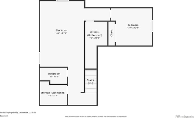 3319 Starry Night Loop, Castle Rock, CO 80109 - room layout