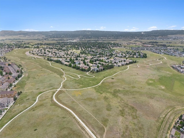 3540 Brushwood Dr, Castle Rock, CO 80109 - aerial view of property and surrounding area