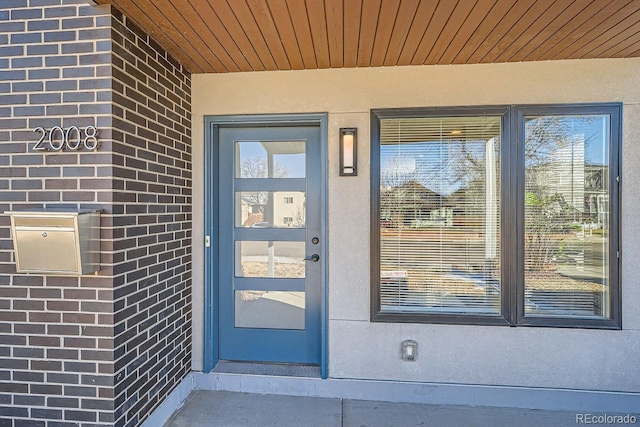 view of property entrance