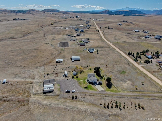 11810 Mesa View Rd, Larkspur, CO 80118 - view of property location with a mountain backdrop and rural landscape
