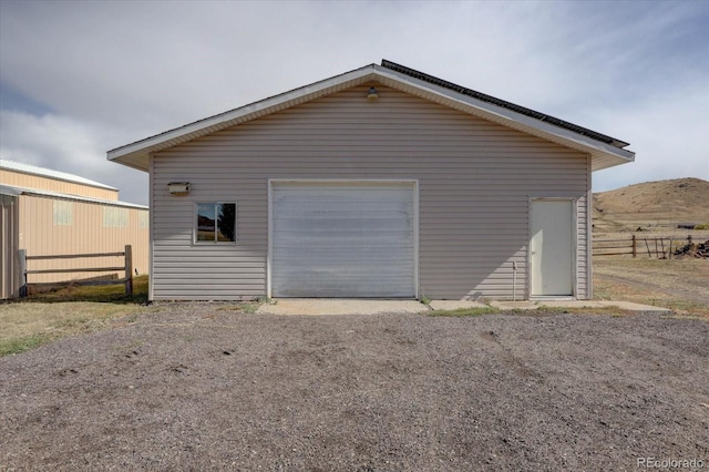 11810 Mesa View Rd, Larkspur, CO 80118 - view of detached garage