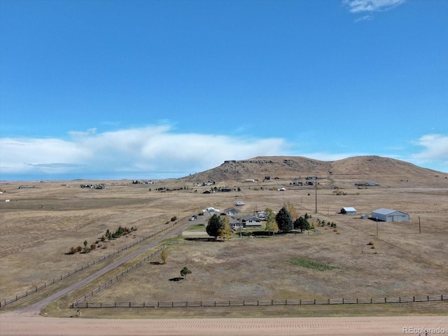 11810 Mesa View Rd, Larkspur, CO 80118 - view of mountain backdrop featuring rural landscape