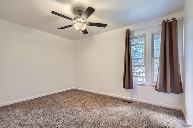 8759 E Roundtree Ave, Greenwood Village, CO 80111 - carpeted empty room featuring a ceiling fan and baseboards