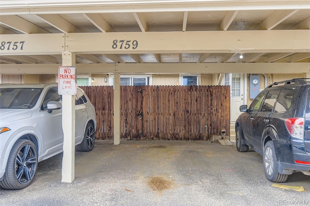 8759 E Roundtree Ave, Greenwood Village, CO 80111 - garage featuring covered parking