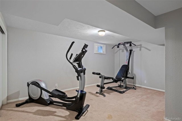 6504 W 85th Ave, Arvada, CO 80003 - workout area featuring carpet floors and baseboards
