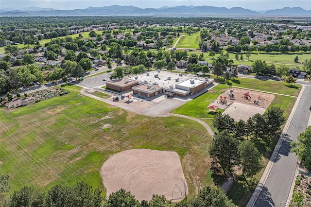 6504 W 85th Ave, Arvada, CO 80003 - drone / aerial view of a mountain backdrop