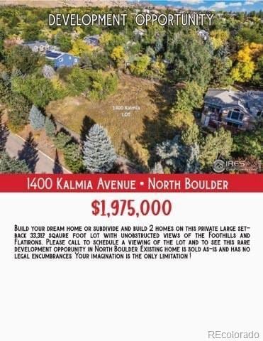 1400 Kalmia Ave, Boulder, CO 80304