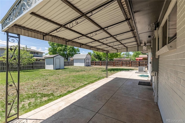 8800 W Kentucky Ave, Lakewood, CO 80226 - view of patio / terrace featuring central air condition unit