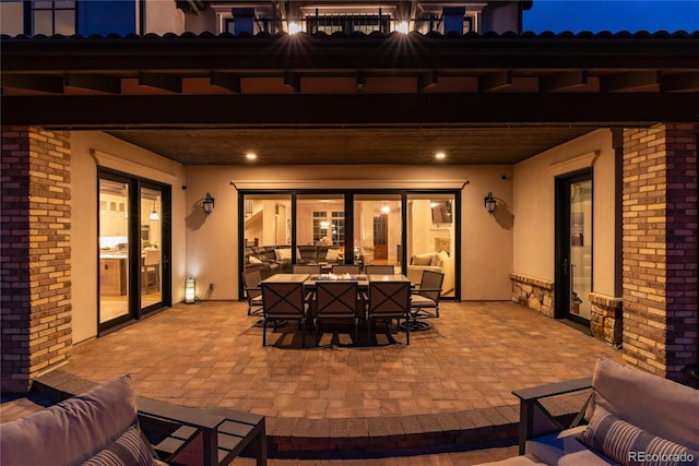 8033 Galileo Way, Littleton, CO 80125 - view of patio / terrace featuring outdoor lounge area and outdoor dining area