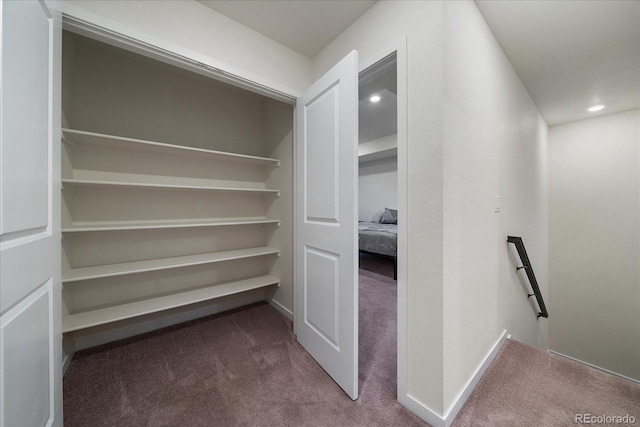 view of closet