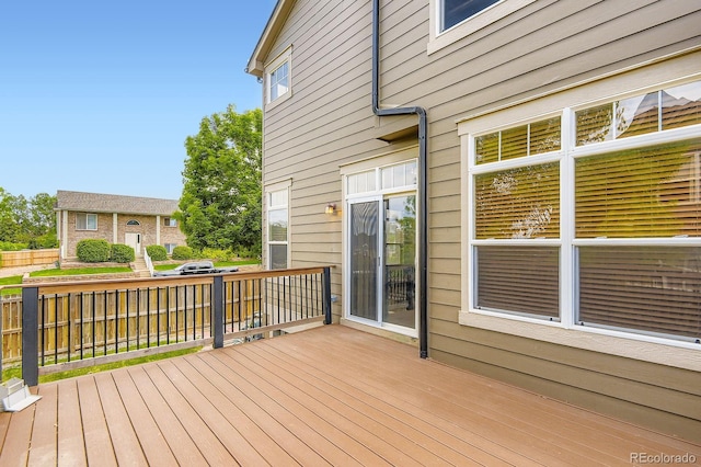 19259 E Caspian Pl, Aurora, CO 80013 - view of wooden deck