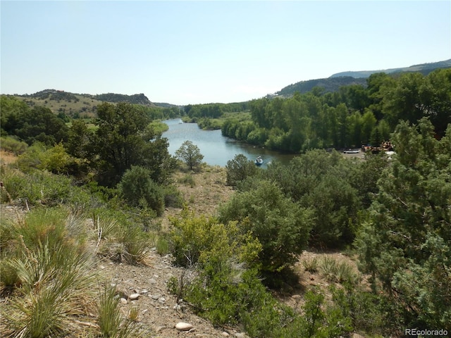 property view of water