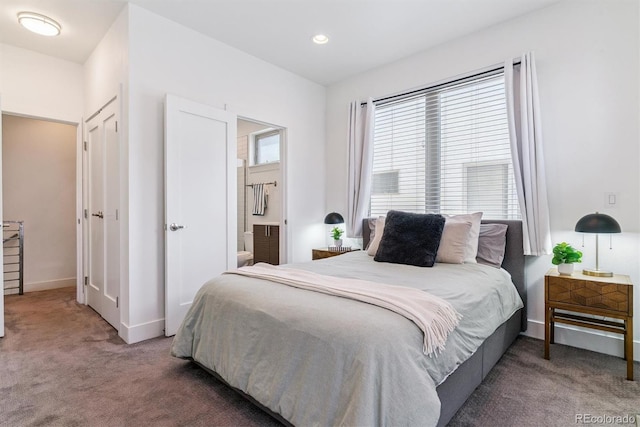 1216 Perry St, Denver, CO 80204 - bedroom with carpet flooring and ensuite bath