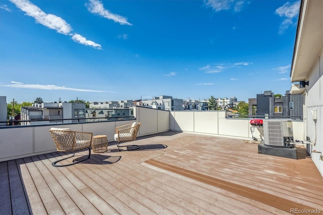1216 Perry St, Denver, CO 80204 - view of wooden terrace