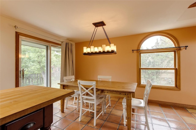 3722 Monterey Pl, Boulder, CO 80301 - dining area with light tile patterned floors