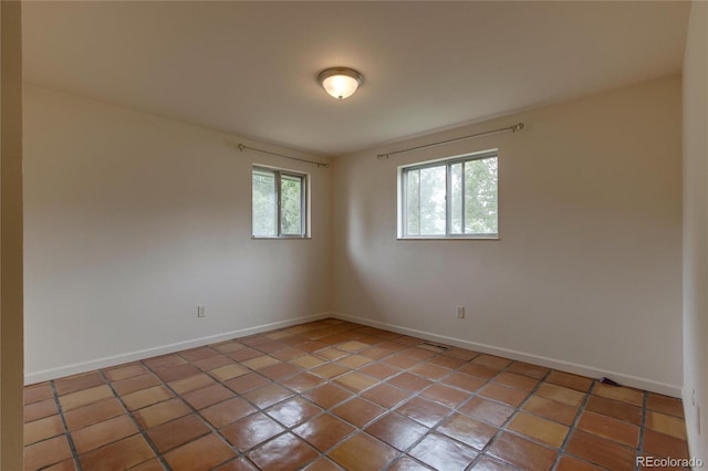 3722 Monterey Pl, Boulder, CO 80301 - spare room featuring tile patterned flooring and baseboards