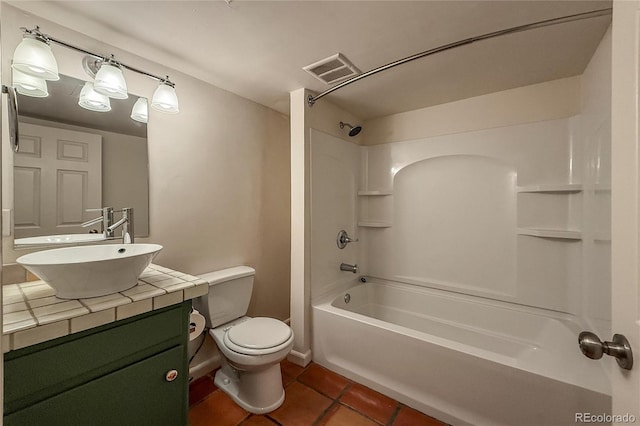 3722 Monterey Pl, Boulder, CO 80301 - full bathroom featuring tile patterned flooring, vanity, and bathing tub / shower combination