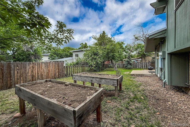 3722 Monterey Pl, Boulder, CO 80301 - fenced backyard featuring a garden