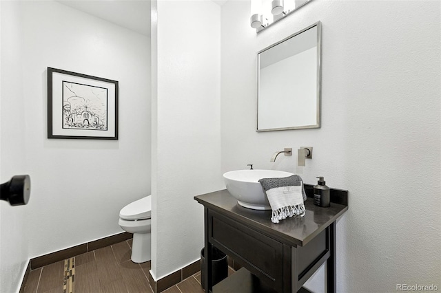 960 N Pennsylvania St Unit 6, Denver, CO 80203 - bathroom featuring vanity and wood finished floors