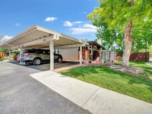 8730 E Roundtree Ave, Greenwood Village, CO 80111 - view of covered parking lot