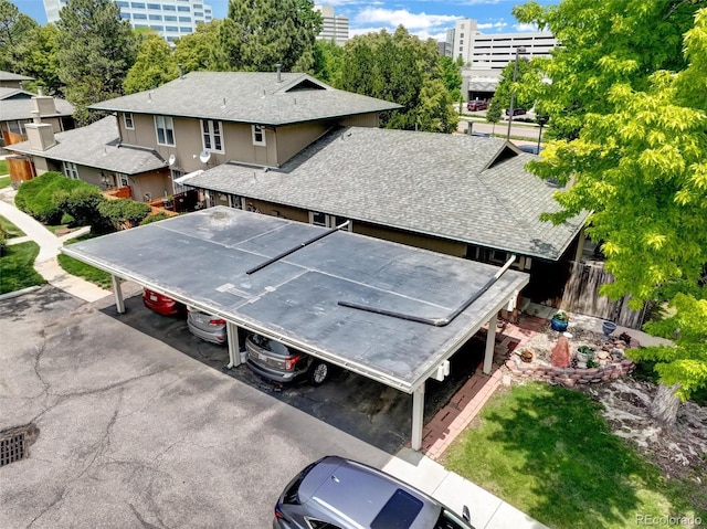 8730 E Roundtree Ave, Greenwood Village, CO 80111 - drone / aerial view