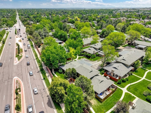 8730 E Roundtree Ave, Greenwood Village, CO 80111 - aerial view of residential area