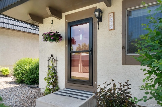 6856 S Broadway, Centennial, CO 80122 - view of exterior entry with stucco siding